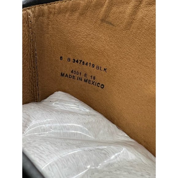 Frye Jayden Riding Boots High Knee Western Tall Boots D Ring Womens 6 B Black - Picture 10 of 10